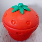 Vintage 1980s Little Tikes Strawberry Shortcake Toy Box Storage Hamper Bin 22x20