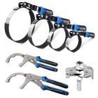 - Swivel Wrenches  2-3 4  To 5-1 4     Adjustable 8pc Oil Filter Wrench Set