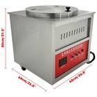 Full Automatic Commercial Coffee Bean Nut Roaster Nuts Roasting Machine 220v