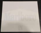 1991 New Vintage Marlboro Advertisement Sign Sticker For Door In out - Free Ship