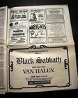 Black Sabbath Ozzy Osbourne   Fleetwood Mac At Jfk 1978 Concert Advertisements