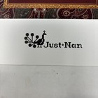 Just Nan Crystal Noel Pattern With Bead Pack Sampler Leaflet Cross Stitch Oop