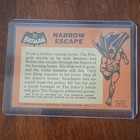Topps 1966 Batman Vs  The Penguin Base Set Non-sport Card  21 Narrow Escape