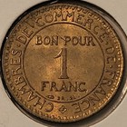 France 1924 1 Franc Coin