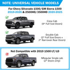 Under Seat Storage Box For Chevrolet Silverado   Gmc Sierra 1500 2019   2026  2500