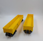 Lionel O Gauge Lot 2 Cztl 1802 Heavy Duty Construction Zone Gondolas Train Cars
