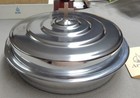12  40 Cup Silver-tone Communion Tray W  Lid   Insert  Artistic Churchware - New