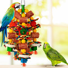 Bird Toys  Parrot Toys For Large Birds natural Corn Cob And Loofah Slices Bird C