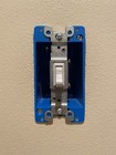Child Be Safe Childproof Traditional Toggle Light Switch Cover White Single Unit