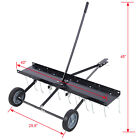 40  Lawn Sweeper Landscape Tractor Rake Tine Tow Dethatcher Pull Behind Mower