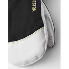 Hestra Army Leather Gore-tex Mittens Black    natural Grey Size 10