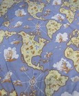 Pottery Barn Kids Explorer Map Animals Duvet Cover Crib Size With Pillowcase