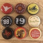 Beer Bottle Caps Miscellaneous Lot Of 9 Different 