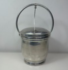 Vintage Mcm Aluminum Ice Bucket Made In Italy
