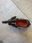Vintage antique Cast Metal Elephant With Moveable Trunk And Tail