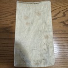 Vintage Cotton Cloth Bag  The First Trust Bank   Savings Of Kankakee  Il 60901