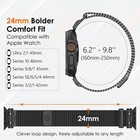 Magnetic Stainless Steel Milanese Band For Apple Watch Ultra 49mm 11 10 9 8 7 Se