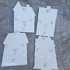 The Lenox Village Trivets 1992 Fine Porcelain Set Of 4 - Mint Condition 