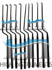 Mis Spine Dissectors Set Of 9 Pcs Orthopedic Instruments