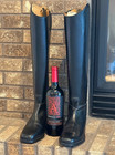 Ariat Maestro Pro Dress Boot Zip   Women s   Black    Us 9 5 Nwt  Med Calf Slim