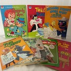 Vintage Whitman Coloring Activity Books Kids Disney Looney Toon Some Pages Used