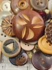 250 Buttons - Mostly Vintage From Estate Collection -  18