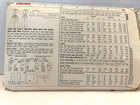 Simpliciy  3340 1960 Vtg Junior Size 11 Dress  Skirt Partial Cut Sewing Pattern