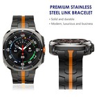 Fr Samsung Galaxy Watch Ultra2 47mm Stainless Steel Replacement Strap Metal Band