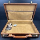 Vintage Presto Solid Wood Briefcase laptop Case  Nos W  Instructions  Never Used