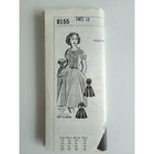 50s Mail Order Sewing Pattern Shirtwaist Day Dress  B34 - Patt-o-rama 8155