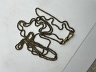 Albert Dog Clip Long Guard Rope Watch Chain Necklace Vintage Gold Filled