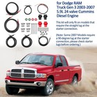 Battery Cable Wire Kit For Cummins Dodge Ram Truck Gen 3 5 9l 24 Valve 2003-2007