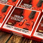 Violin Strings 4 4 Premium Carbon Steel Core Direct Warm Tone Usa Shipping