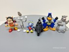 Vtg Lot Of 6 Mcdonald s Happy Meal Toys Batman  Daffy Duck  Bugs Bunny  Gonzo