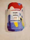 New Crayola X Kohl   s Crayola Plush Throw Blanket Multi Warm 50     X 70    