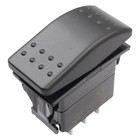 Rocker Switch For Generac 0d4767 For Dpdt Spade Gp15000 Portable Generator