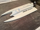 Rc Tunnel Boat  Nos Prather Lap Cat Iii   Nos K b 7 5 Outboard Engine  Rtr
