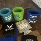 Lot Of 42 Random Assorted Pre-owned Can Koozies   Coozies Various