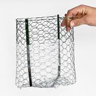 Digger s Root Guard Heavy Duty Silver-coated Gopher Wire Basket 13 5 H X 13 W X