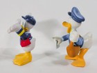 Pair Of Donald Duck Mailman Postman Mail Carrier Figurines Pvc Disney