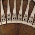 Oneida Coronation Set Of 8 Teaspoons Spoons Community Silverplate Flatware Lot N