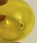 Blenko Float Ball Yellow  Blenko Glass Float Ball