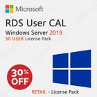Windows Server 2019 Rds  remote Desktop Services  50 User - Retail Brand New