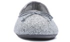 Ffeversole Women s Bow Tie Slip On Shoes Light Grey Ballet Flat Size 7 5 M Us