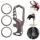 2pcs Key Chains For Men Carabiner Keychain Car Keychain Heavy Duty Business Key