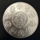 2023 Mexico Libertad 1 Onza Plata Pura  999 Fine Silver Coin Ltd 613 000 Minted