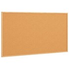 Cork Board With Pine Frame Wall Mounted 39x22 Home Office Decor