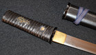 Antique Japanese Aikuchi Koshirae Tanto                    Dagger  Early Edo Period - Mumei