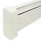 Radiator baseboard End Cap Left Side -nu-white- Fits Most Slant Fin  embassy etc