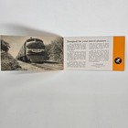 1949 Milwaukee Road Railroad Vintage Brochure Twin Cities Hiawatha Trains